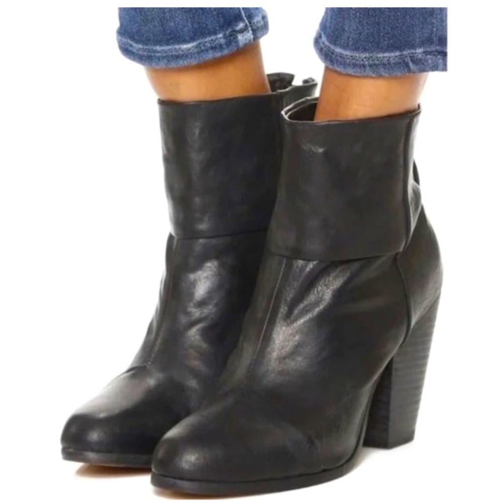 rag & bone Black Heeled Boots